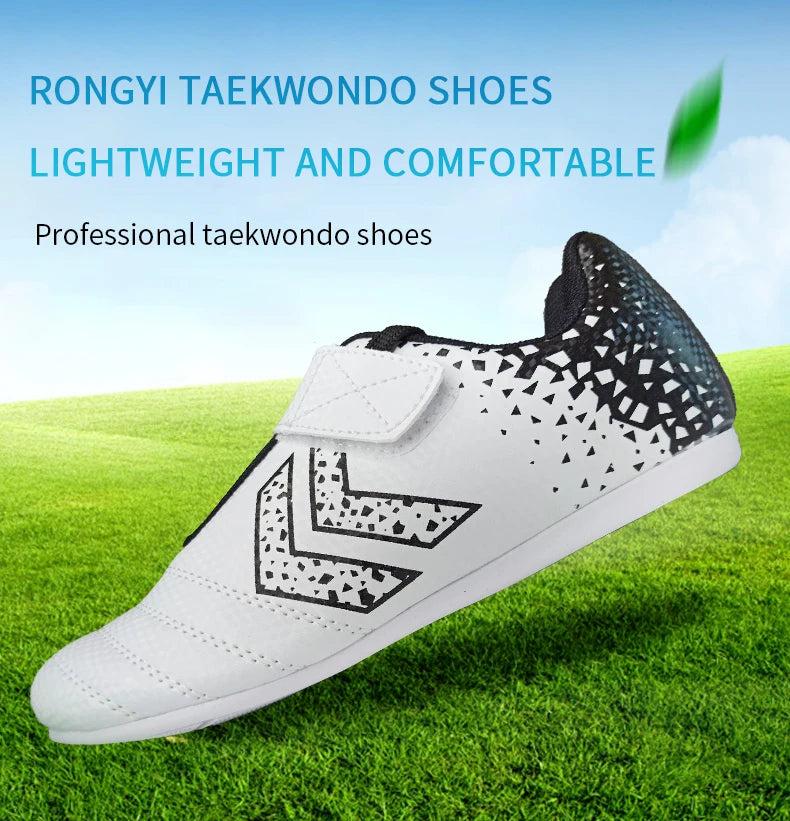 Taekwondo-Schuhe, atmungsaktiv und verschleißfest, für Kickboxen, Kung-Fu und professionelles Tae Kwon Do, Kampfsport-Sneaker für Kinder bis Erwachsene
