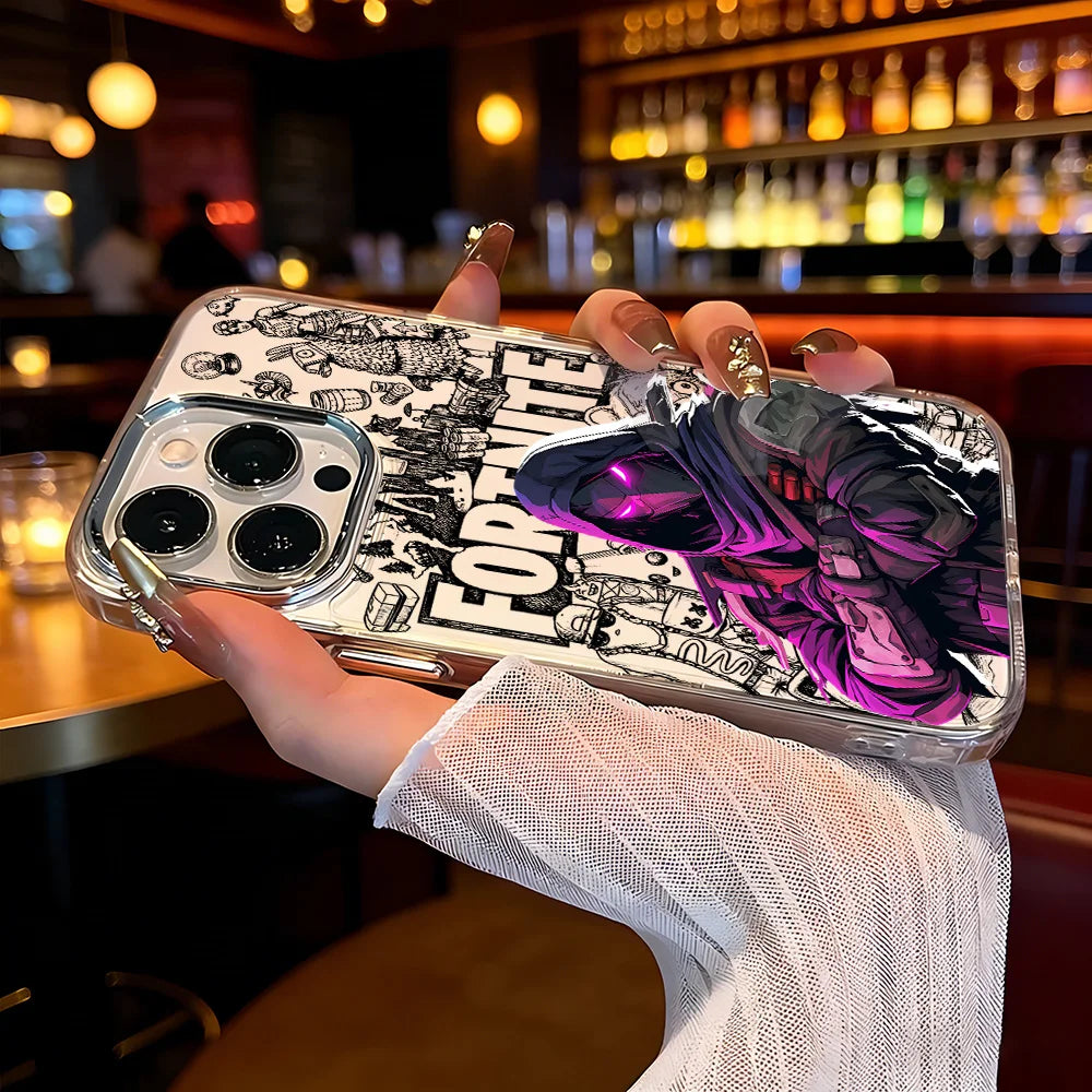 Cartoon-Battle-Royale-Fortnite-Handyhülle für Xiaomi Mi 15 14T 14 12T 11T 11 Lite Poco M7 X7 X6 F5 F6 X5 X4 GT Pro 4G 5G Cover