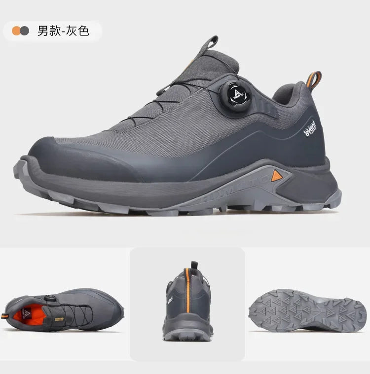 HUMTTO Men's Sneakers Luxury Designer Trail Shoes for Men Anti-slip Sports Hiking Sneaker Man Breathable Outdoor Trekking Boots