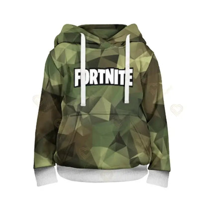 Fortnite jongens coole helden cosplay-hoodie, cartoon-sweatshirt, kinderkleding, lente/herfst babyjas, kinderjack met capuchon