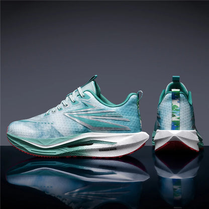 Men's Casual Sport Shoes Air Cushion Running Shoes Breathable Marathon Running Sneakers Durable Outsole Trainer Tennis Walking Shoe