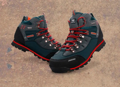 Lynjacye Mid-Cut 2025 New Waterproof Hiking Boots Training Shoes Men Sports Outdoor Non-Slip Woodland Hunting Work Shoes