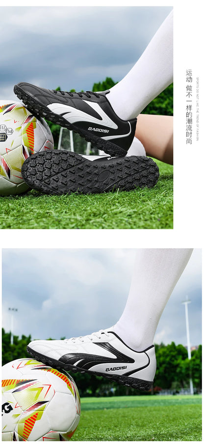 New Professional Men Soccer Shoes Adult Football Sneakers Indoor Futsal Ultralight Non-Slip Sport Wear-Resistant Football Boots.