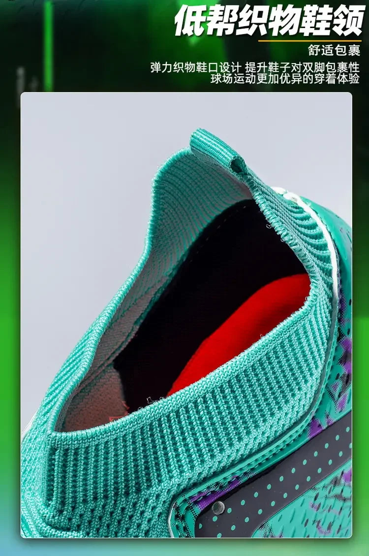 Oversized Football Boots for Youth & Children, Comfortable Flexible Design, Stable Anti-slip Performance for Outdoor Field Sports