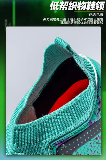 Oversized Football Boots for Youth & Children, Comfortable Flexible Design, Stable Anti-slip Performance for Outdoor Field Sports