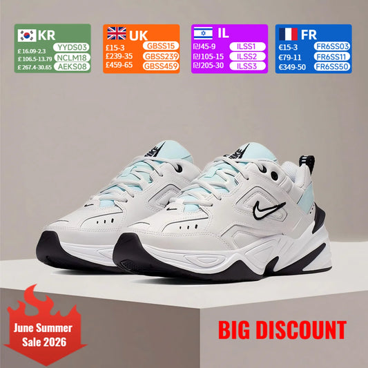 Nike M2K TEKNO Retro Slip-Resistant Durable Versatile Cushioned Dad Shoes Sports Shoes AO3108-013
