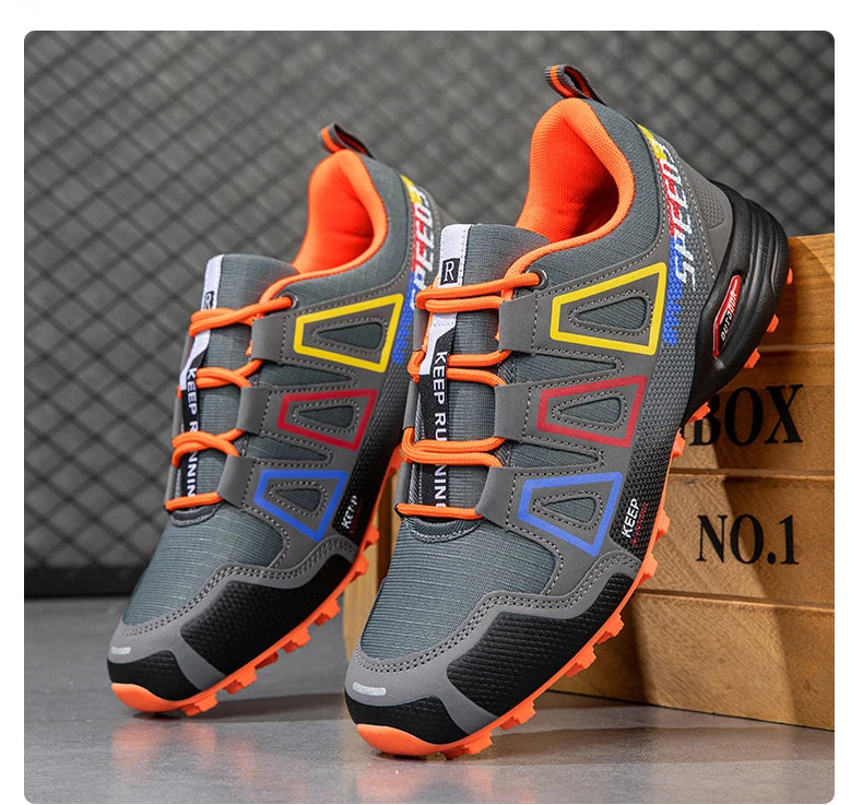 Women Waterproof Hiking Shoes Men's Big Size Up To 48 Outdoor Trainers Trekking Sneakers Climbing Trekking Hunting Tactical Sneakers