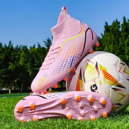 New Men's Soccer Shoes Hot Sale High-quality Futsal Football Boots Unisex Cleats Ultralight Women Professional TF/FG Sneakers