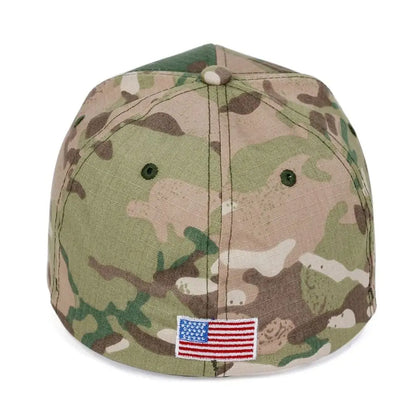 Trendy Seal Team Series Baseball Caps National Flag Cotton Snapback Hat Acrylic Fibers Stretchable Hat