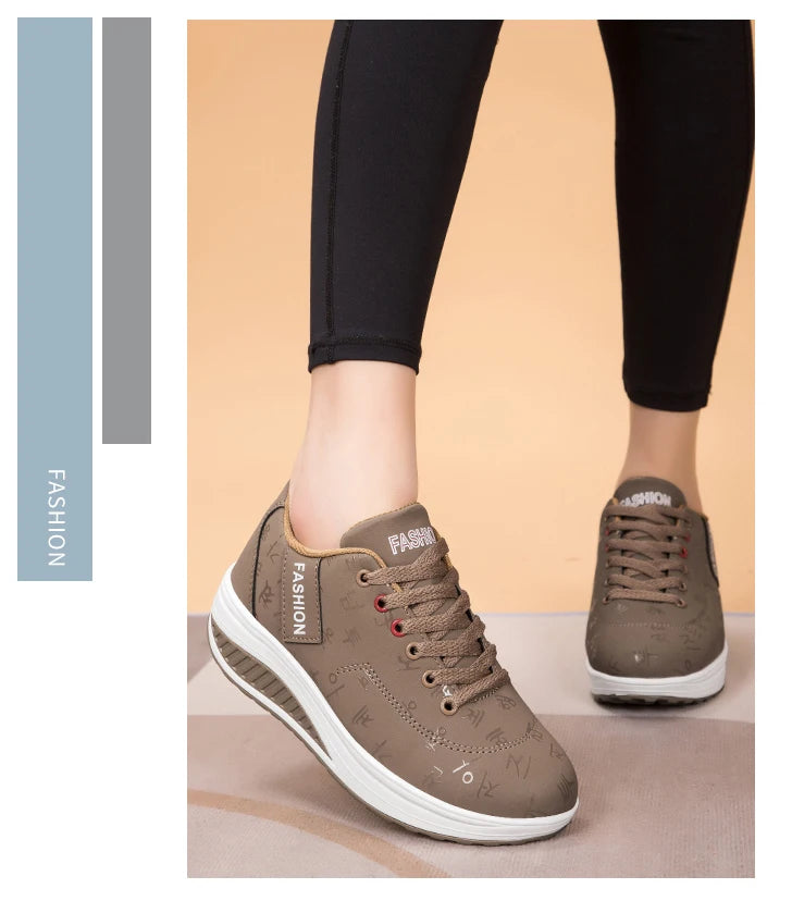 Women’s Sneakers Fashion Women’s Vulcanized Shoes High-Quality Flats Shoes for Women Walking Platform Plus Size Zapatillas Mujer