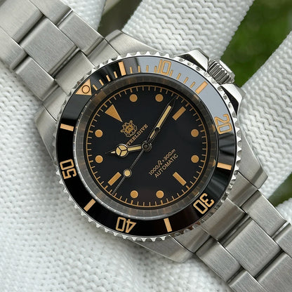 STEELDIVE SD1954V Ceramic Bezel 41MM Stainless Steel Case 300M Waterproof Vintage Luminous NH35 Automatic Mens Dive Watch