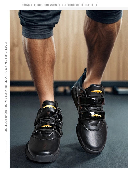 Professional Weightlifting Shoes Comfortable Indoor Squat Training Shoes Durable Anti Slip Weightlifting Hard Pull Sports Shoes