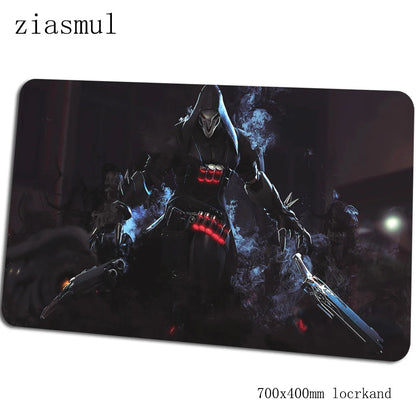 Геймърски пад за мишка Overwatch 700x400x3mm, цветна подложка за бюро за лаптоп, гейминг mousepad, коледен подарък, padmouse за PC геймъри, gamepad мат