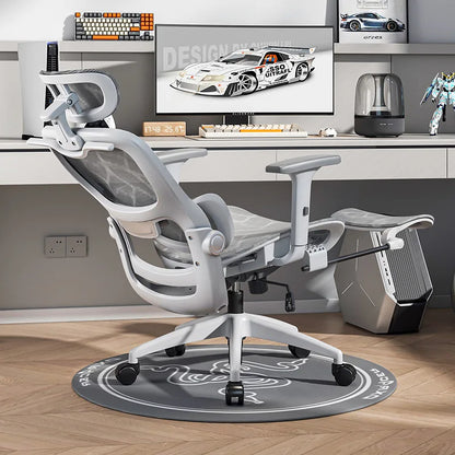 Sedia multifunzione da ufficio, sedia per computer, poltrona reclinabile per riposo, sedia ergonomica girevole da e-sport