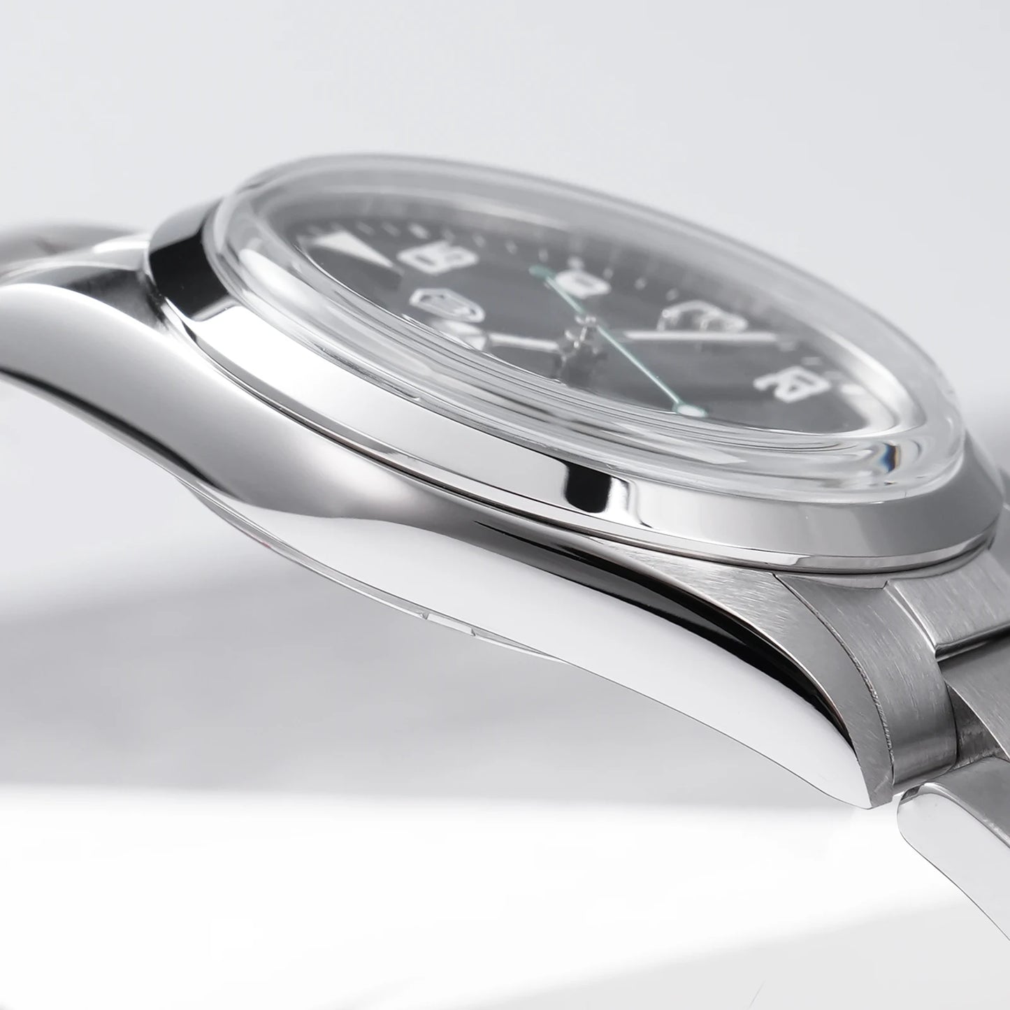 Watchdives WD1016 V3 37mm Uhr mit VH31 Sweep-Uhrwerk, Edelstahlgehäuse, luxuriösem Saphirglas, 100m wasserdicht, Herrenuhr mit Box, ideales Geschenk