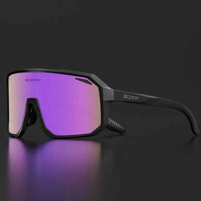 SCVCN New Outdoor Cycling Glasses Bike Sunglasses Men UV400 Eyewear Sports MTB Goggles Bicycle Women Riding Hiking Sunglasses
