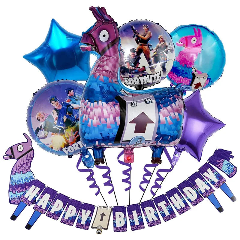 Fortnite,cute，new creative balloons, high-value fashionable and personalized  decorations for living room, bedroom, and parties