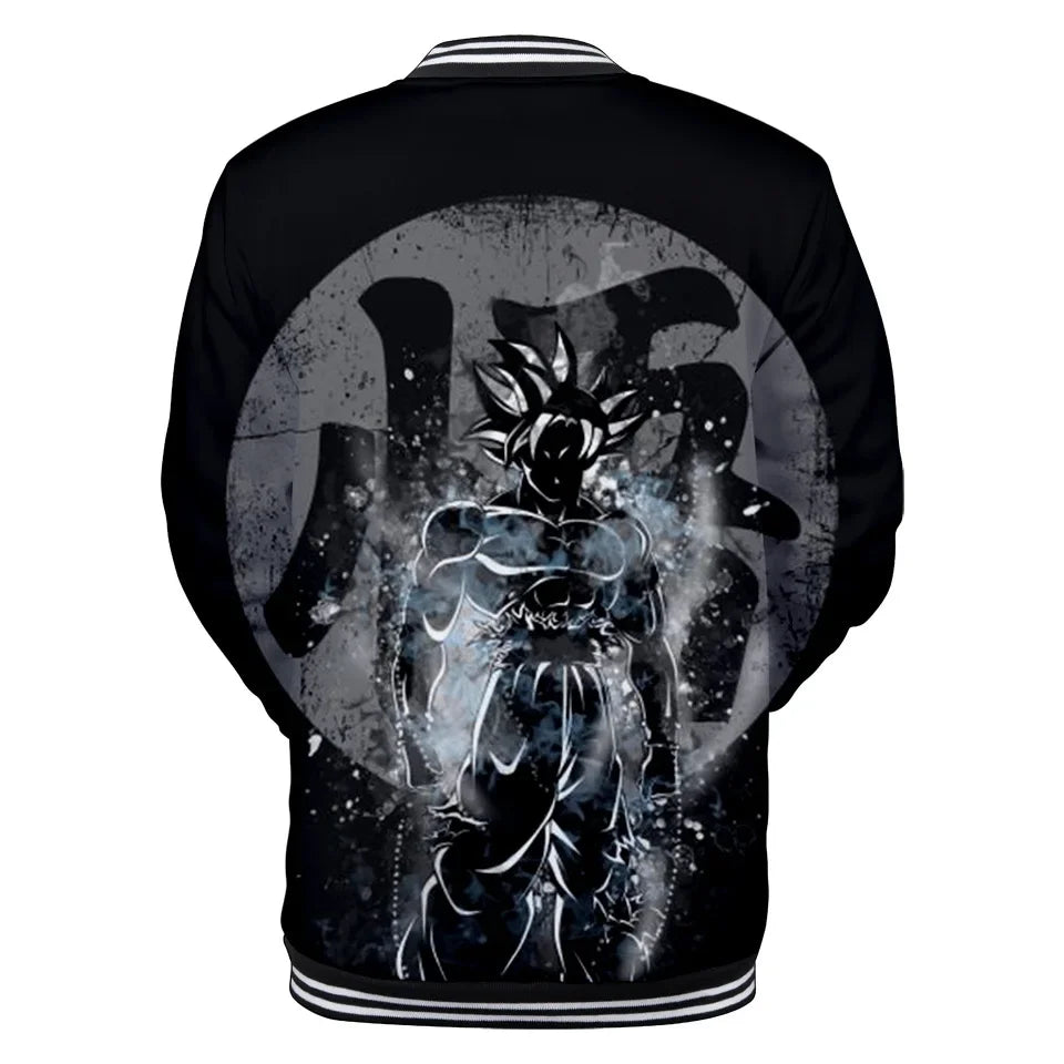 Dragon Ball Goku Kid Men Zipper Hoodie Cartoon Japan Style Anime Women Sweatshirt 2025 New Fashion Children Jackets Coat