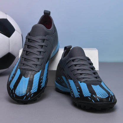 New Men Soccer Shoes Futsal Indoor Football Boots Sport Match Training Kids TF Cleats Grass Ankle Hot-selling High-quality Light