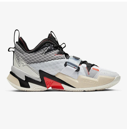 Zapatillas de baloncesto Nike Genuine JORDAN para hombre, de caña media, acolchadas y resistentes CD3002-101