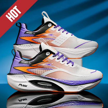 2026 New Men's Sports Running Shoes, Marathon-Ready, Breathable, Lightweight, Comfortable Women's Athletic Sneakers, Jogging Tennis Air Cushion