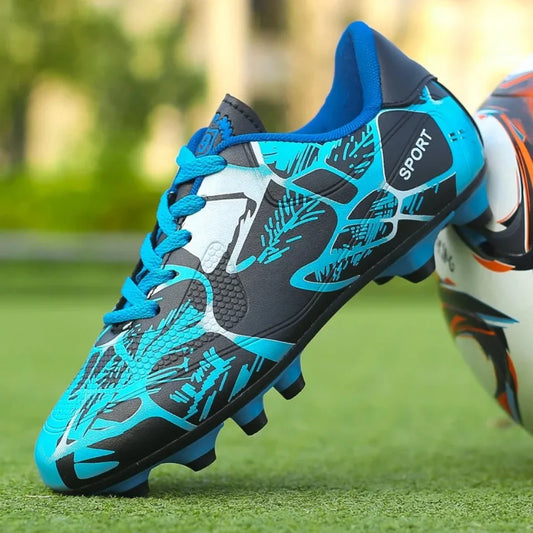 New Men Soccer Shoes Kids Cleats Grass Adult Professional Football Boots Ultralight Non-Slip Boys Training Shoes