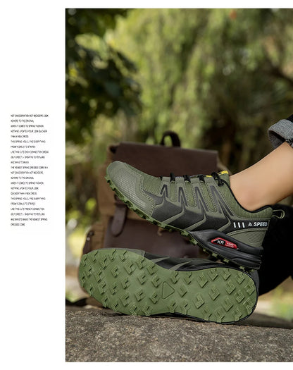 Men's Hiking Shoes Waterproof Non-slip Hiking Sports Shoes Camping Training Hunting Tactical Shoes Men's Cycling Shoes