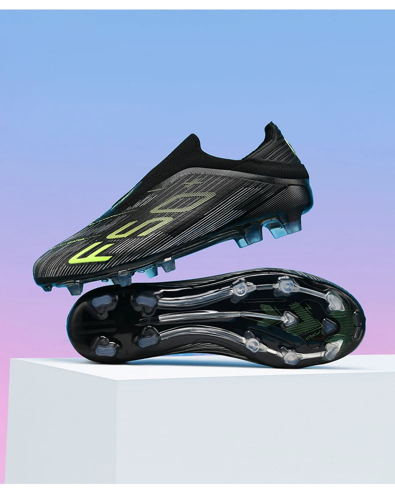New Men's Soccer Shoes High-Quality Cleats Football Boots Sneakers Hot-Selling Indoor Futsal Non-Slip Match Grass High-Top Outdoor