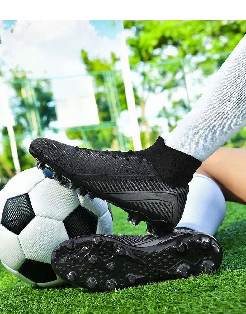 New Men's Professional Soccer Shoes Non-slip Football Boots Unisex Breathable Futsal Sports New Cleats Drop Shipping Ultralight