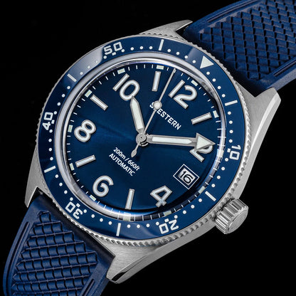 SEESTERN Diver Men Watch Automatic Mechanical Wristwatches NH35 Movement Ceramic Bezel 20Bar Waterproof Sapphire Luminou S434-2