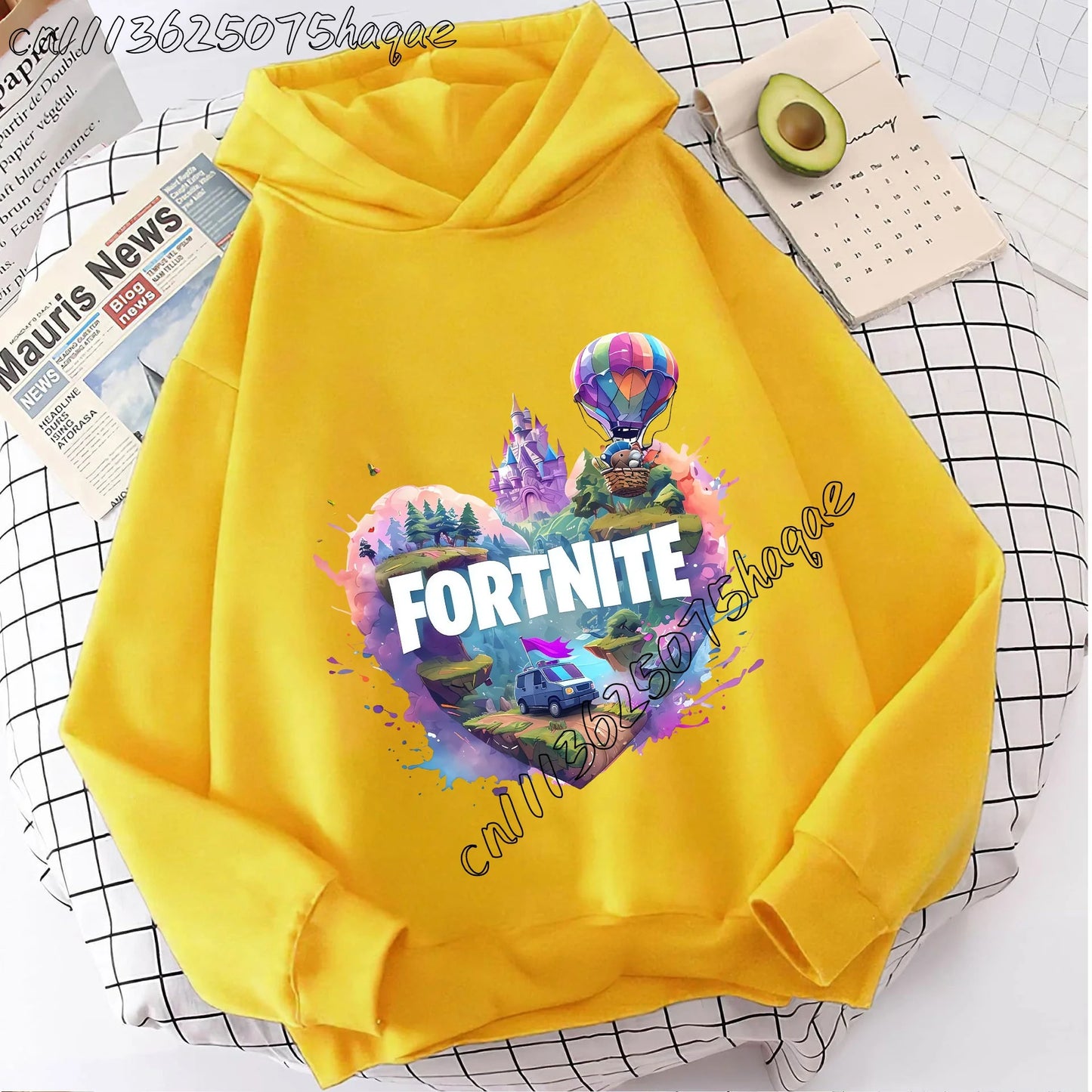 Abrigos con capucha para niños Fortnites, sudaderas anime Fortress Night, sudaderas con capucha de juego para primavera y otoño, ropa deportiva infantil, regalo