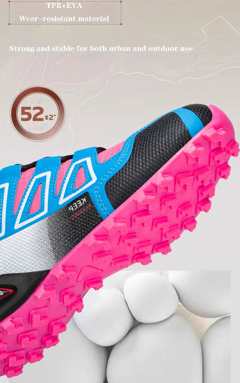 Women Waterproof Hiking Shoes Men's Big Size Up To 48 Outdoor Trainers Trekking Sneakers Climbing Trekking Hunting Tactical Sneakers