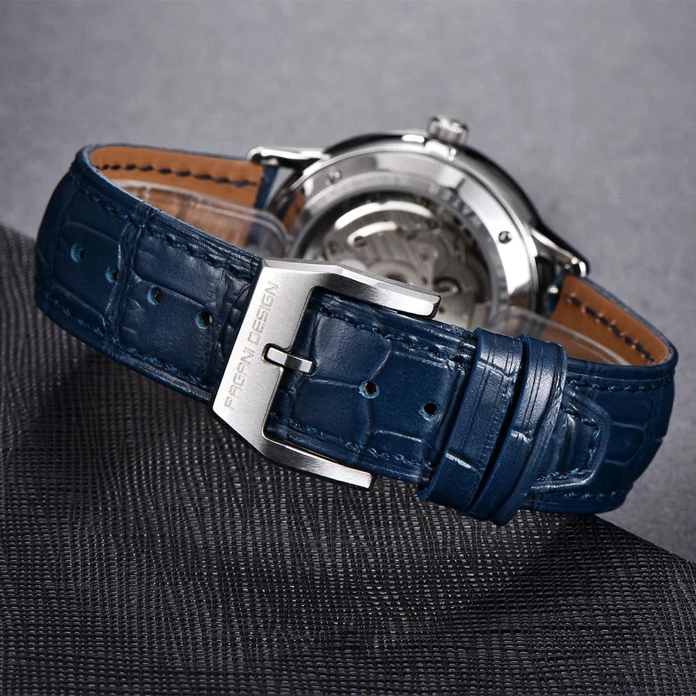 PAGANI DESIGN 40MM Pilot Men's Mechanical Watch Luxury Sapphire Glass Automatic Watch 100M Waterproof NH35 Wristwatch for Men