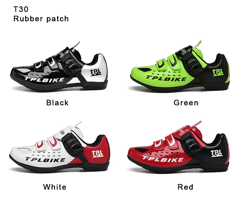 New Men's and Women's Bicycle Shoes,Outdoor Cycling Shoes,Three Functional Soles,Professional Training Shoes