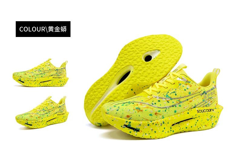 2026 Air Cushion Jogging Shoes Running Shoes Carbon Board Marathon Men Sports Breathable Lightweight Women's Nonskid Sneakers