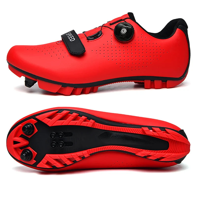 Unisex Mtb shoes Zapatillas Ciclismo MTB men's bicycle running shoes, men's spikes for mountain bikes, women's bicycle shoes