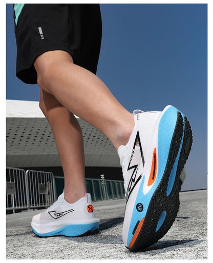 Men Sports Running Shoes Casual Marathon Breathable Lightweight Women's Comfortable Athletic Non-Skid Walking Sneakers