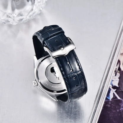 PAGANI Design PD1689 Men's Quartz Watch Japan VH65 Movement Sapphire Glass Leather Strap 20Bar Waterproof Men's Wristwatch