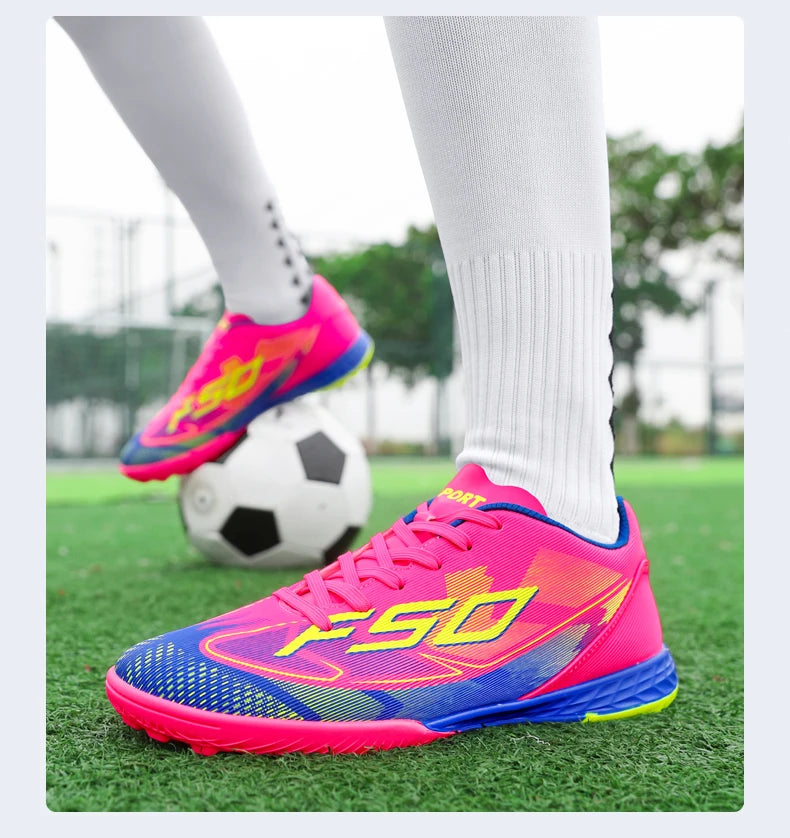 New Men's Soccer Shoes Unisex Sneakers Hot Sale Football Boots Professional High-Quality Futsal Ultralight Women TF/FG Cleats