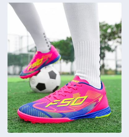 New Men's Soccer Shoes Unisex Sneakers Hot Sale Football Boots Professional High-Quality Futsal Ultralight Women TF/FG Cleats
