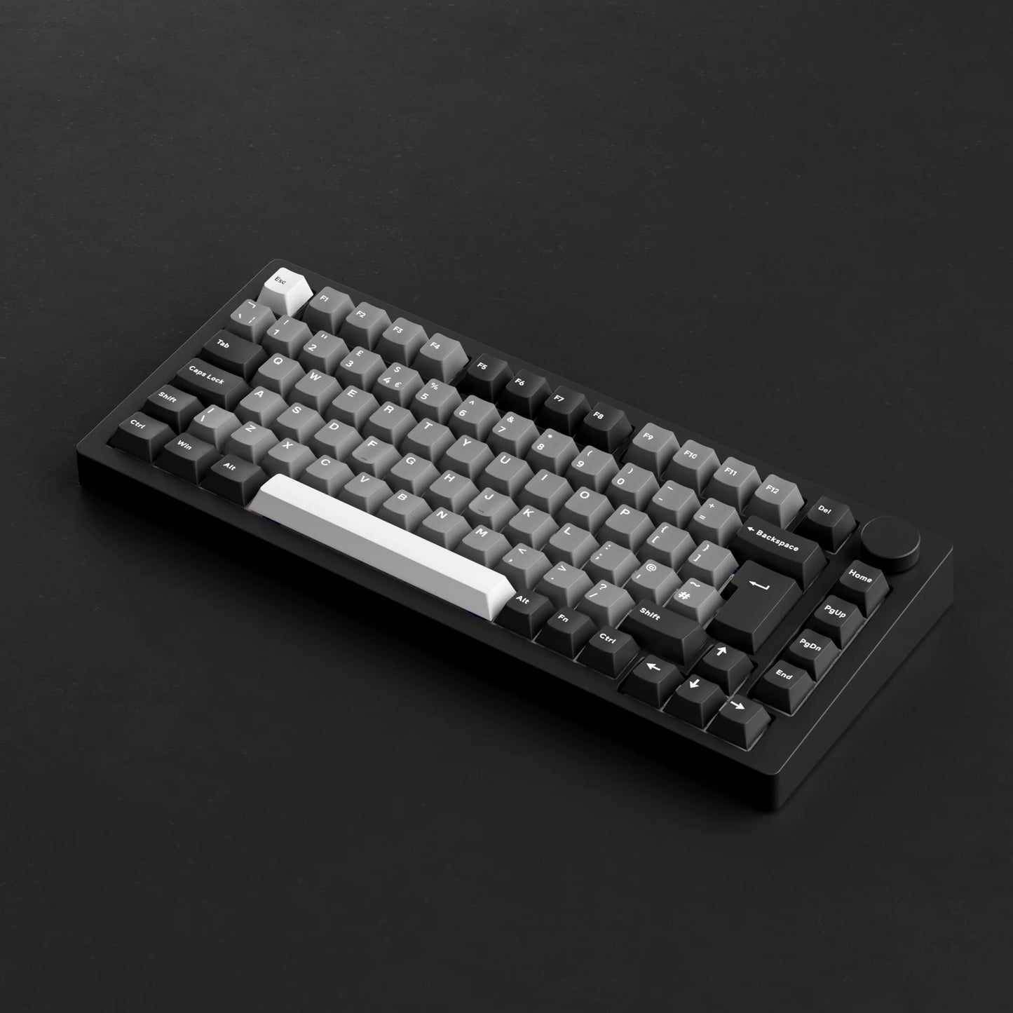 Akko MonsGeek M1 V5 Three-mode Mechanical Keyboard/Barebone Kit VIA 75% 3/5 Pin Customized Hot Swap RGB Rapid Disassemble Gasket