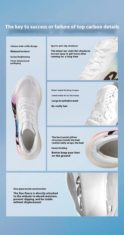 BMAI 3.0 Turbo 42KM Running Shoes for Women Breathable Marathon Sports Shoes Cushioning Sneakers Luxury Designer Trainers