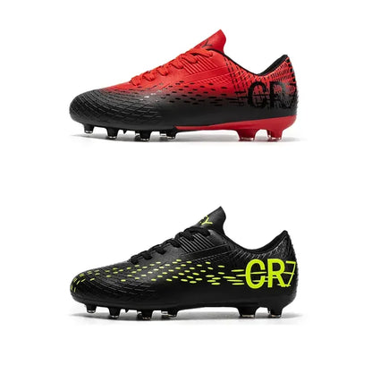 Low Cut Football Cleats Adopting Long TF Studs, Wear-resistant And Flexible, Suitable For Outdoor Field Sports