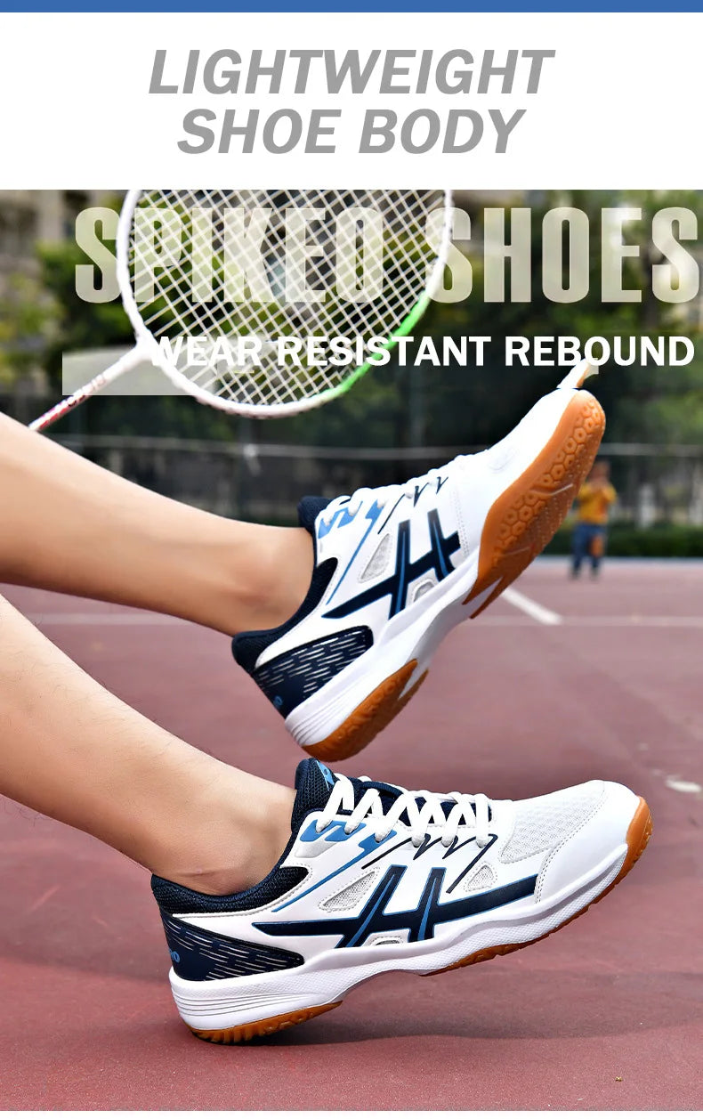 TaoBo New High-Quality Men's Badminton Shoes Size 36-45, Tennis Shoes, Outdoor Sports Pro Handball Sneakers for Men and Women