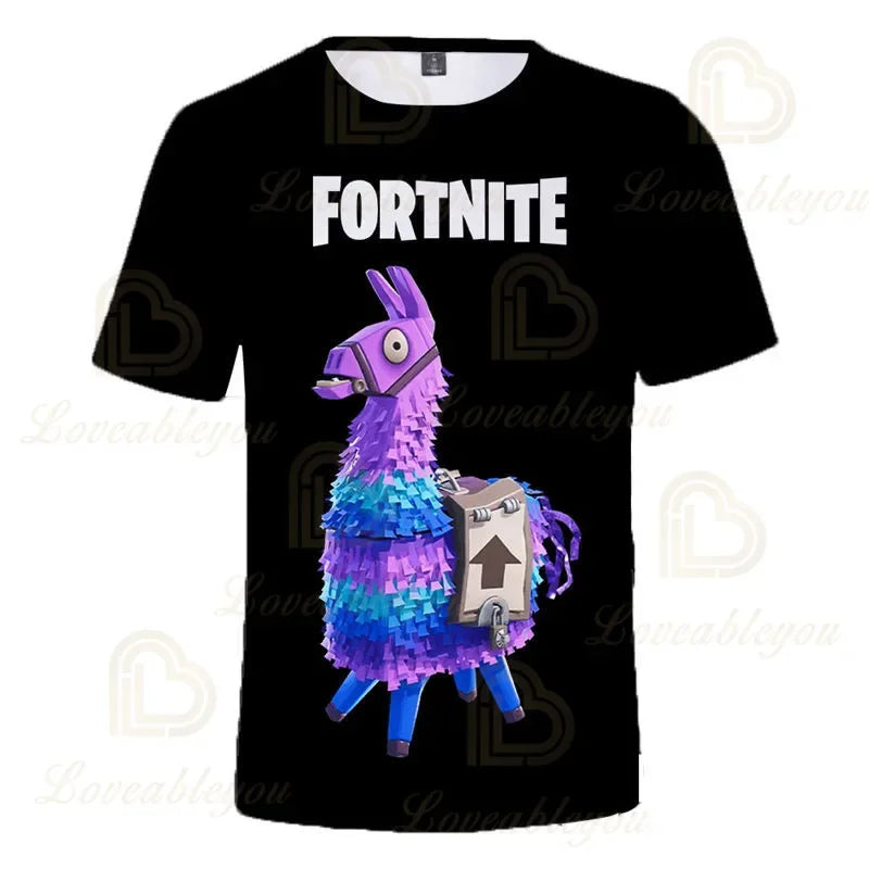 Fortnite Men and Women Victory Children's Wear Battle Royale 3D Sweatshirt Boys Girls Clothes Tops Kids T-Shirt Hero Teen Tops