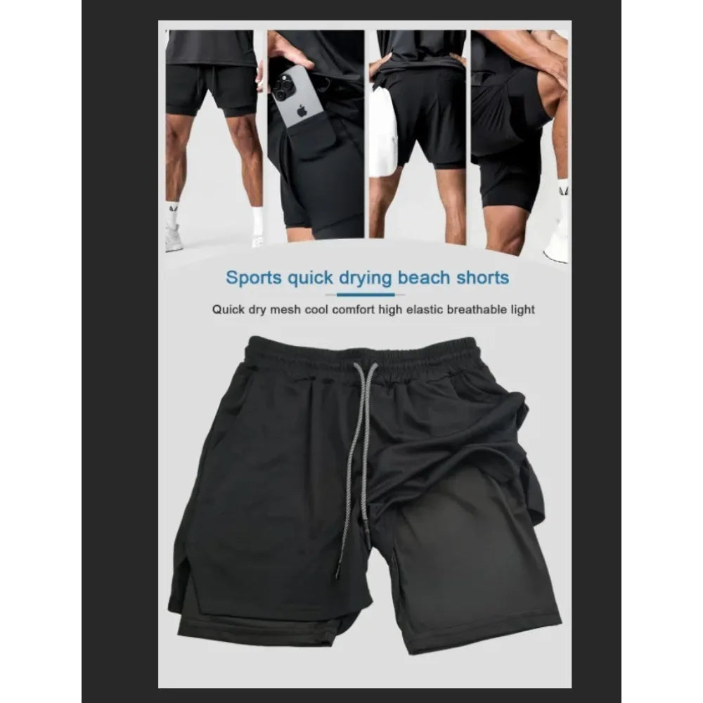 Shorts doppi con stampa Dragon Ball, Majin Buu e GOKU, stile sportivo americano, pantaloni estivi da uomo comodi, larghi e traspiranti