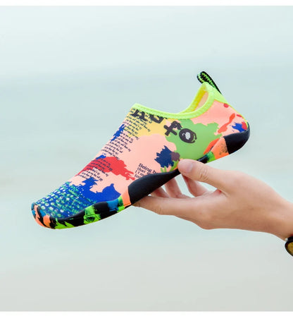 2023 Yoga Sports Water Sneakers, Unisex Swimming Aqua Seaside Barefoot Slippers, Surf Upstream Light Quick-Drying Beach Water Shoes