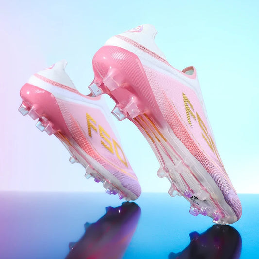 New Men Soccer Shoes Match Football Boots Non-Slip Boys High-quality Outdoor Sneakers Grass Cleats Hot-selling High-top Light