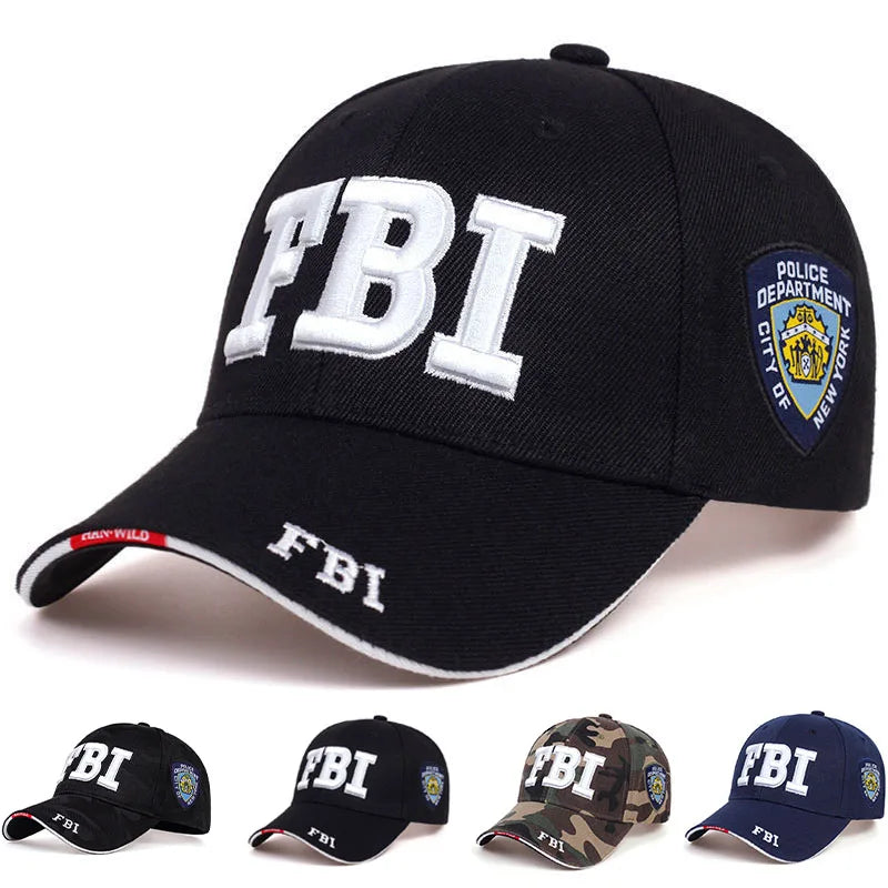 Kanye FBI Fashion Letters Baseballcaps für Damen und Herren, Sport-Visiere, Snapback-Caps, Sonnenhut für Herren, Gorras