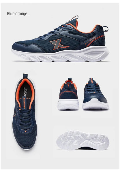 Xtep Running Shoes for Men 2020 Spring, Rebound Comfortable Sports Shoes, Durable, Stable, Breathable Sneakers 880119115036